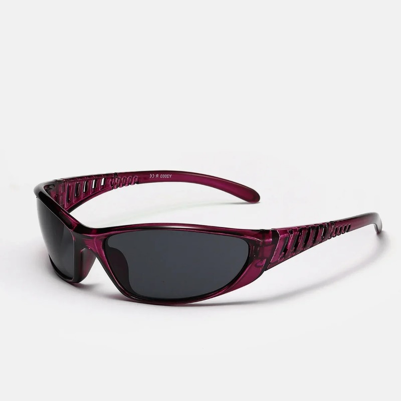 Sunglasses Uv400 - Nuevas gafas de sol deportivas plateadas