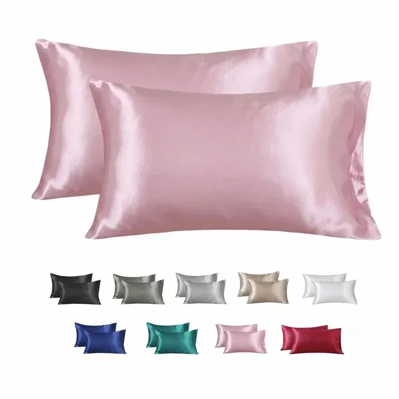 Silk Pillowcase - Funda de almohada de seda 100%,