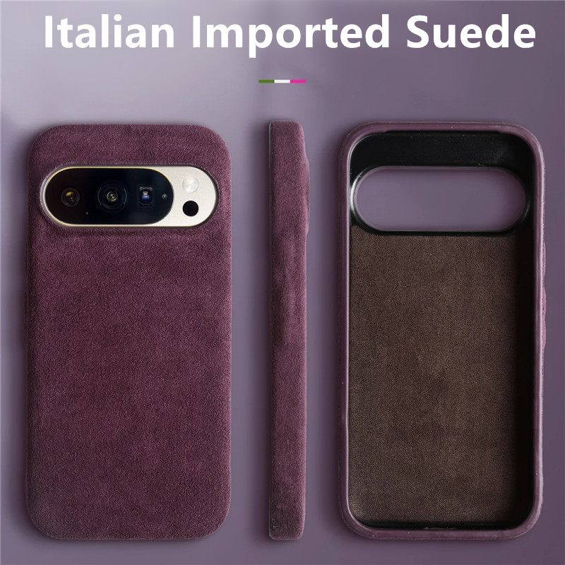 Premium Cigar Case - Funda de ante italiana con atracción