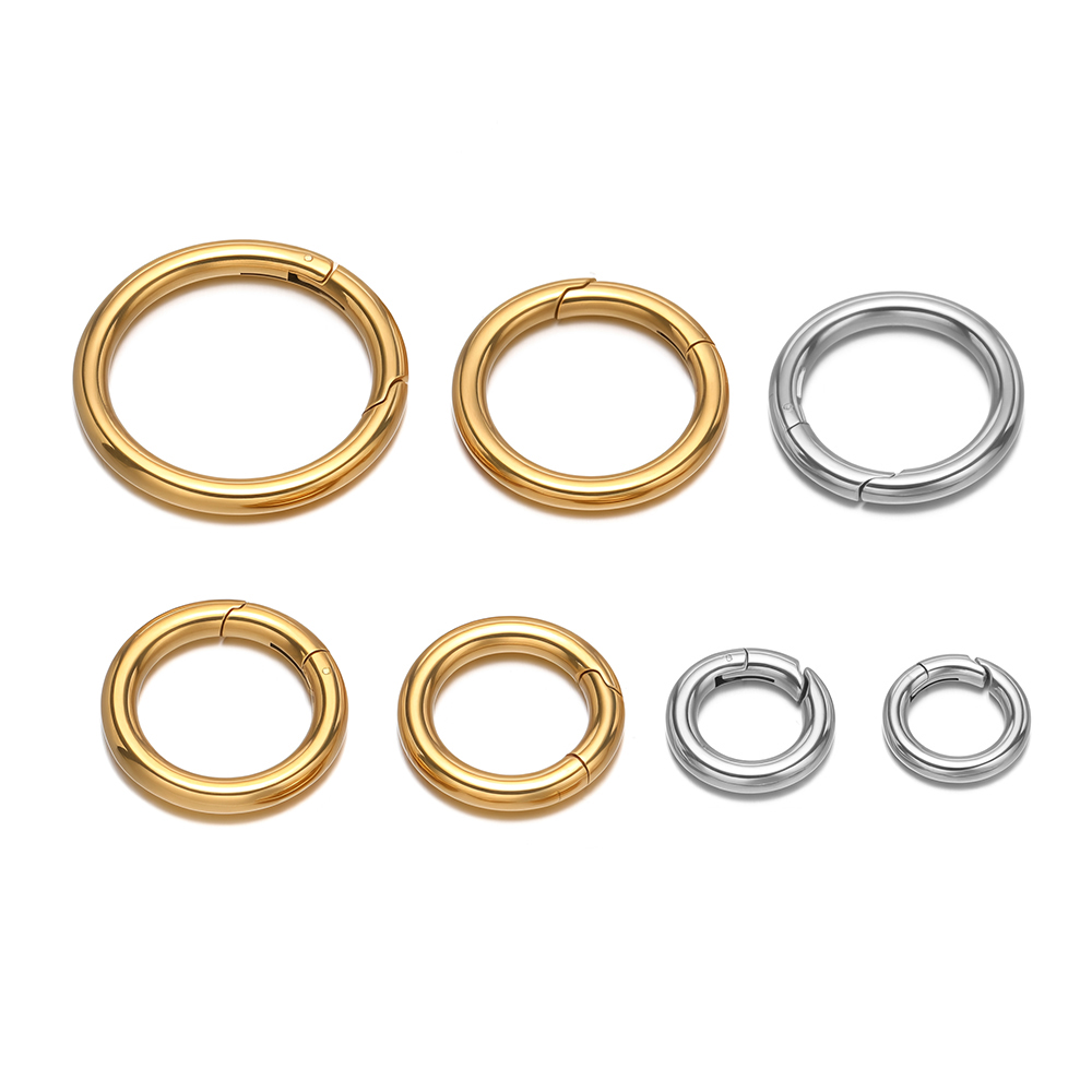 Lote de 2 cierres de resorte r - Gold Plated Jewelry reseña y precio